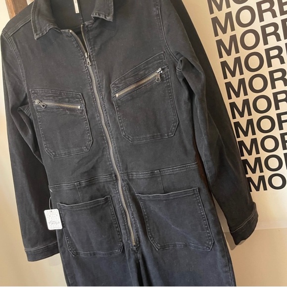 Free People Lennox Jumpsuit in Black - Picture 5 of 8